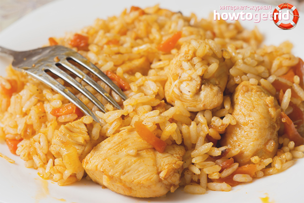 Chicken pilaf