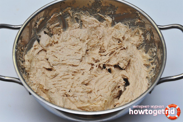 Milk based herring butter