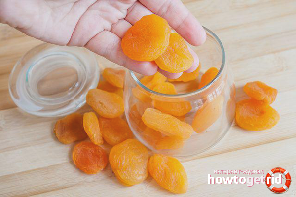 What to store dried apricots