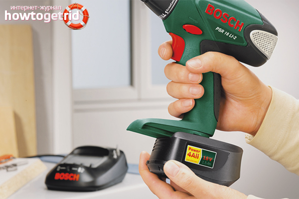 Cordless screwdriver for home