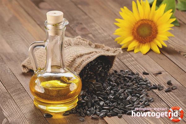 How to store sunflower oil