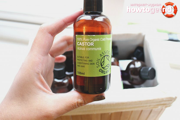 How to use castor hair oil
