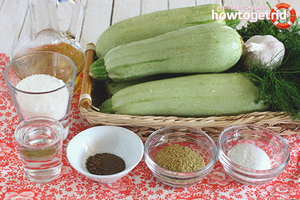 How to preserve zucchini