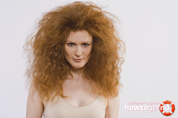 How to make your hair not fluff