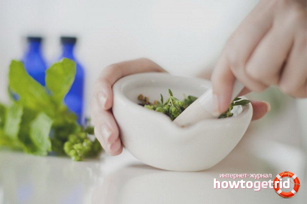 Folk remedies against sinusitis