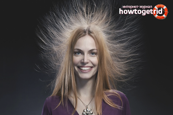 Hair electrification