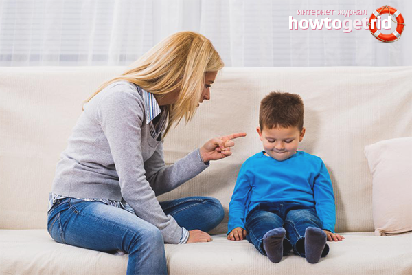 How to wean a child to swear