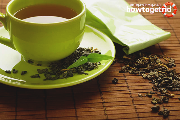 How to drink green tea