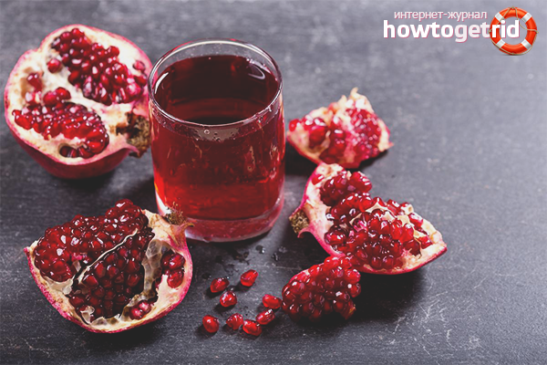 How to make pomegranate juice