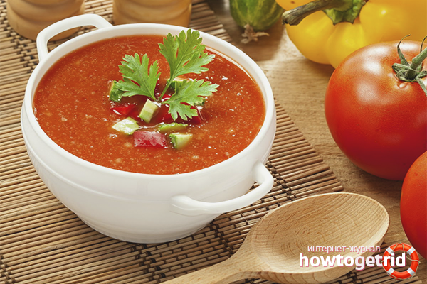How to make gazpacho soup