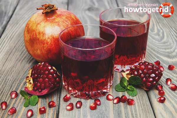 How to make pomegranate juice
