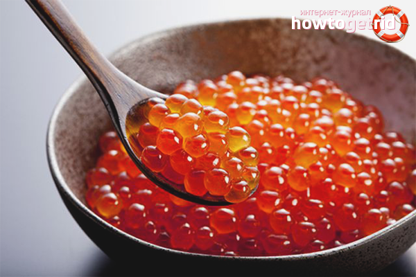 How to choose red caviar