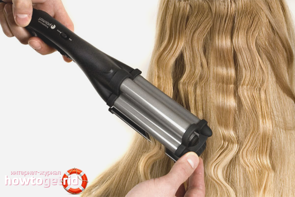 Corrugation Curling Iron