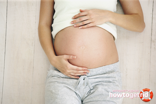 Symptoms of polyhydramnios