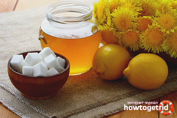 Dandelion and Lemon Jam