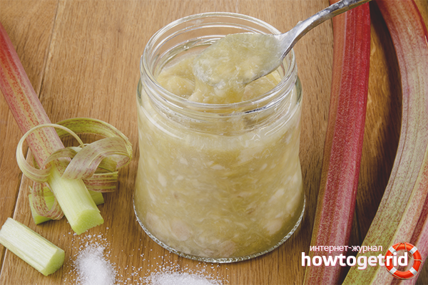 Rhubarb and Banana Jam