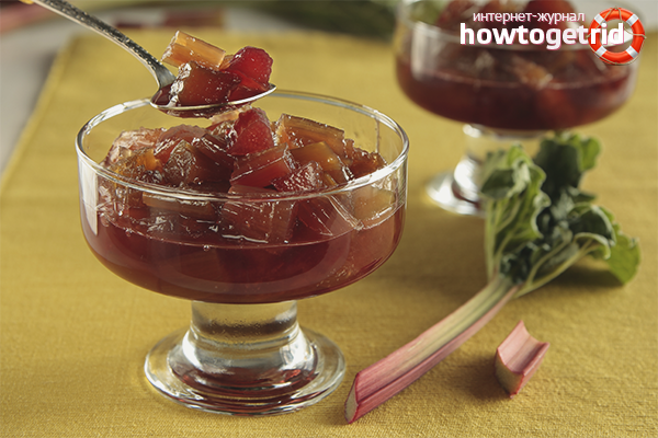 Rhubarb jam