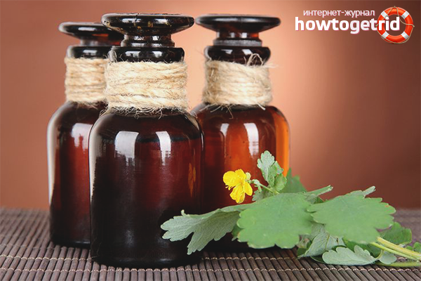Celandine for toenail fungus
