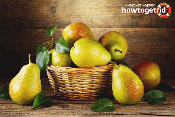 Where to store pears at home