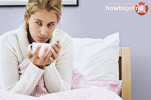 How a pregnant woman can cure a sore throat