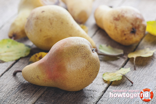 How to store pears