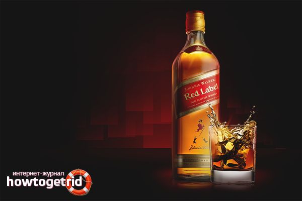 How to drink Red Label whiskey