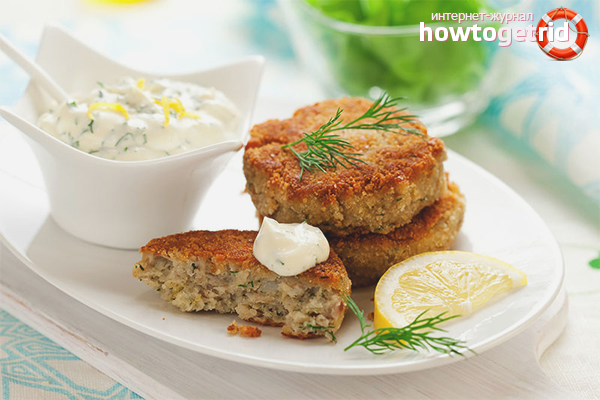 How to cook fish cakes