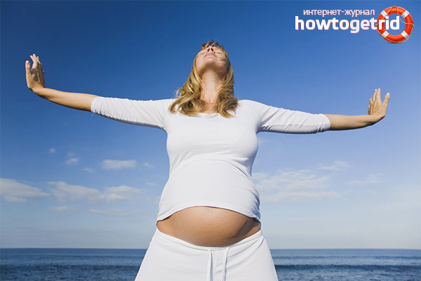 Why pregnant women should not raise their hands up