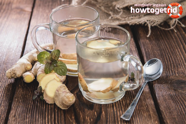 The benefits of tea with ginger for girls