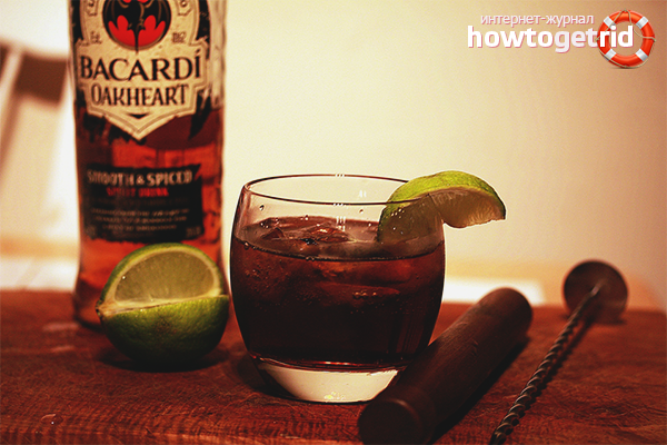 Rules for the use of Rum Bacardi