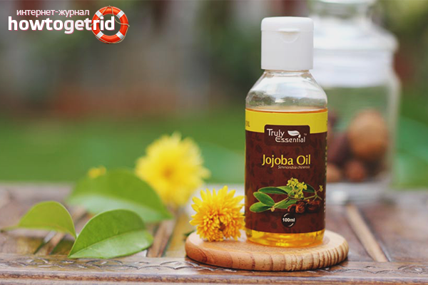 Application of jojoba oil for hair