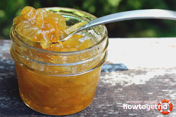 Zucchini Jam with Pineapple