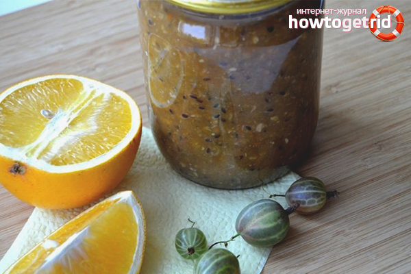 Gooseberry and Orange Jam