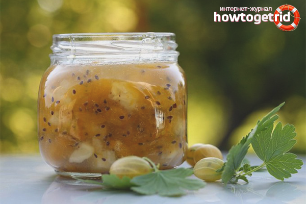 Gooseberry and Kiwi Jam