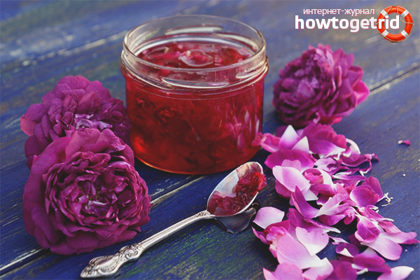 Rose petal jam