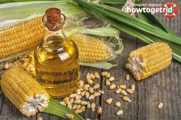 Corn oil for fast hair growth