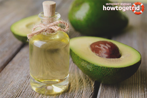 Avocado oil for hair