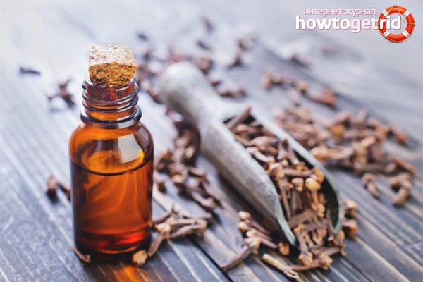 Clove oil for hair