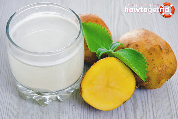 The benefits and harms of potato juice