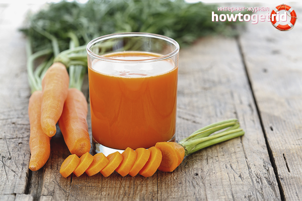 The benefits and harms of carrot juice