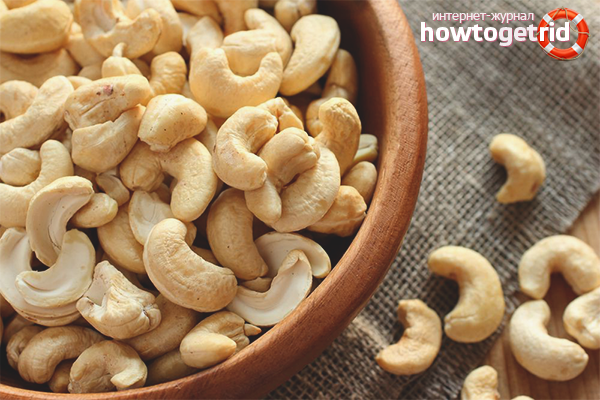 The benefits and harms of cashew nuts