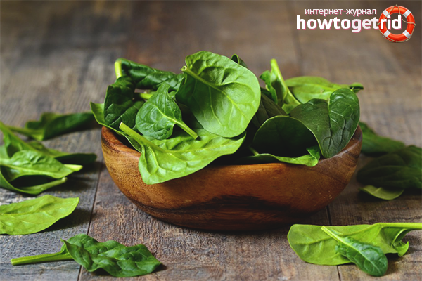 The benefits of spinach for children