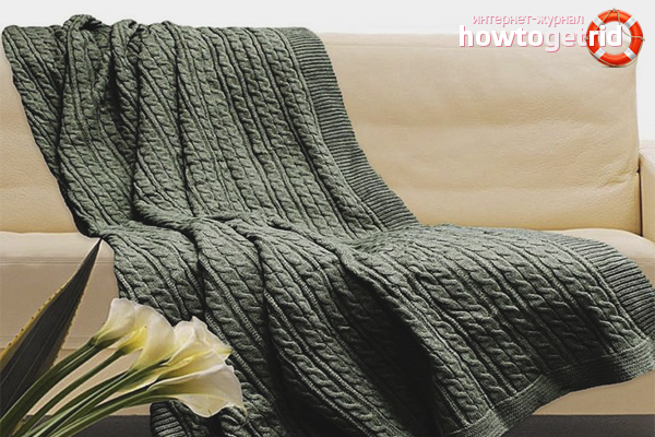 Caring for a blanket made of various materials