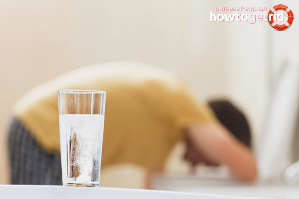 What to do with alcohol poisoning