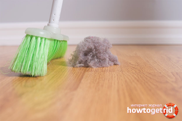 How to get rid of dust