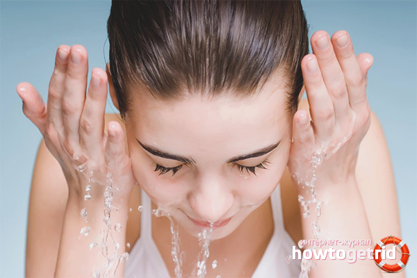 How to wash with extended eyelashes