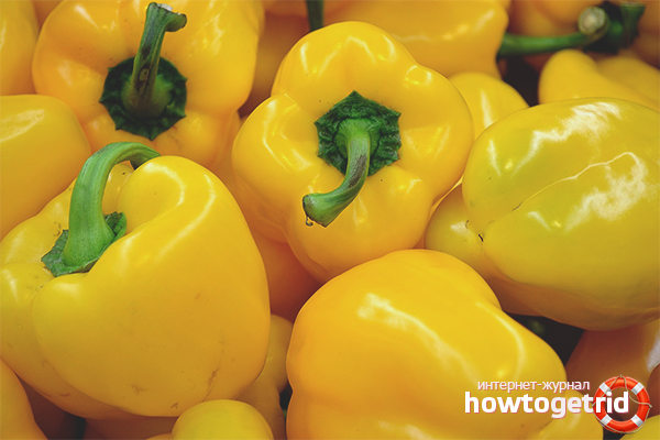 The benefits of yellow bell pepper