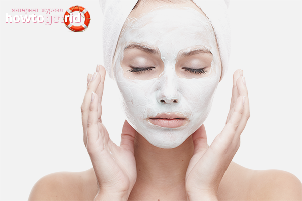 White clay for skin rejuvenation