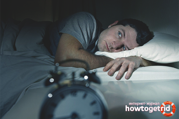 Insomnia after binge