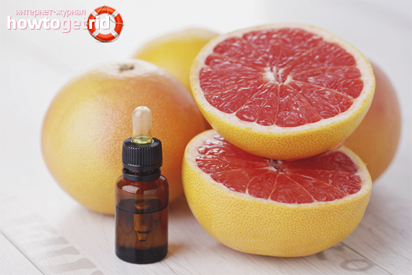 Grapefruit essential oil